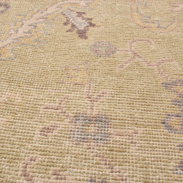 Rug & Kilim’s Traditional Cyrus Rug in Pistachio, 5x7 For Sale In New York - Image 6 of 9