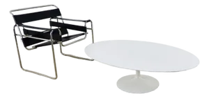 1960s Big Size Mid Century Attributed to Eero Saarinen for Knoll Center Table
