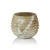 Contemporary Bellshill Mango Wood Marbleized Cocoon Pot, 9.5" x 7.75" For Sale - Image 3 of 3