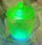 Light up your life and your uranium glass collection with this Anchor Hocking Vaseline glass ginger jar. Glows intensely...