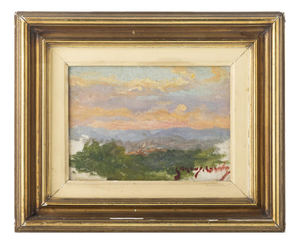 Carlos Ramos, Landscape, 20th Century, Oil Painting
