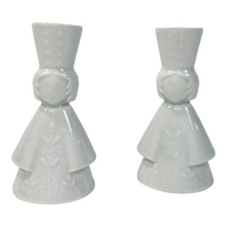 Vintage Haviland Limoges Ceramic Salt and Pepper Shakers For Sale