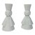 Vintage Haviland Limoges Ceramic Salt and Pepper Shakers For Sale