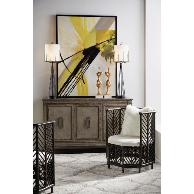 Transitional Miro Sculpture in Gold For Sale - Image 3 of 4