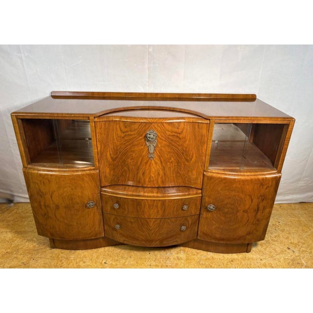 Art Deco Burr Walnut Cocktail Cabinet from Beautility, 1930-1940 For Sale - Image 6 of 18
