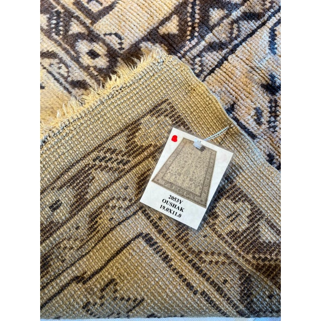 1920s Tribal Turkish Oushak Rug 19'x11' For Sale - Image 4 of 5