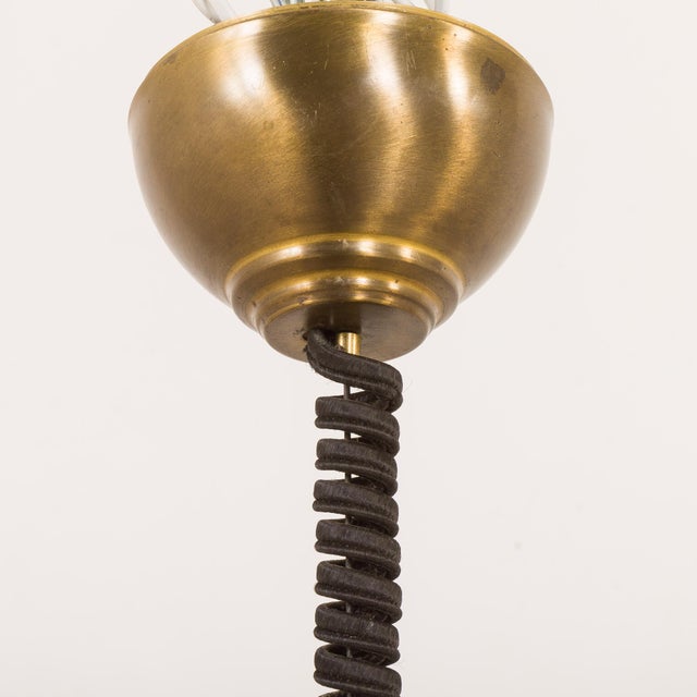 1970s Murano Glass Striped Globe Lamp by Lino Tagliapietra for La Murrina, Italy, 1970s For Sale - Image 5 of 7