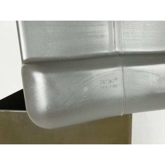 Grey Plastic & White Metal 4788 Freestanding Clothes Stand by Anna Castelli Ferrieri for Kartell, 1980s For Sale - Image 13 of 16