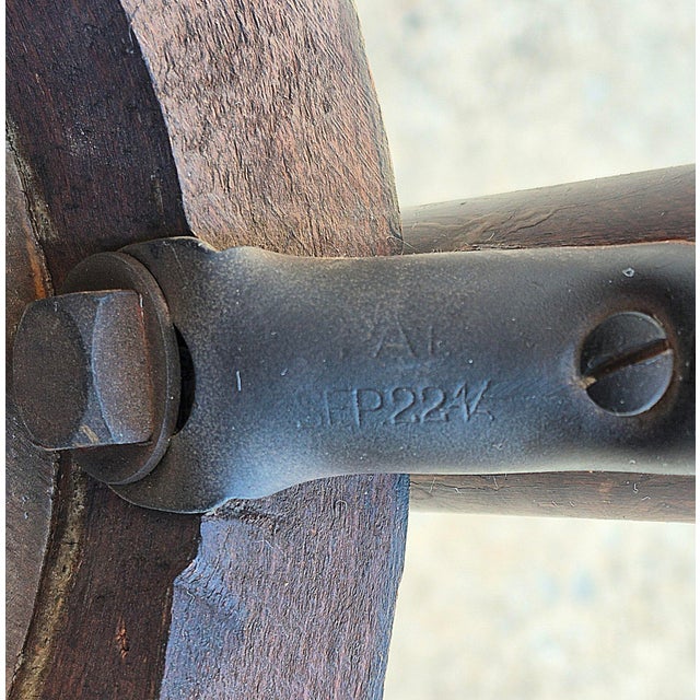 1914 Kohn & Mundus Vienna Secession Tiger Oak Bentwood Ladderback Dining Bistro Chairs, Set of 4 For Sale - Image 9 of 11