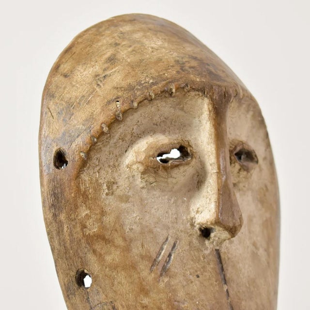 Early 20th Century Early 20th Century Lega Bwami Society Mask For Sale - Image 5 of 7