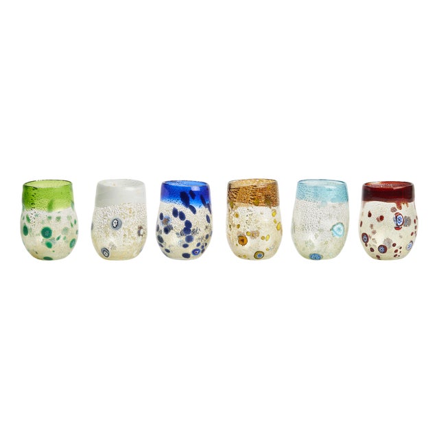 Collection Drinking Glasses by Mariana Iskra, Set of 6 For Sale
