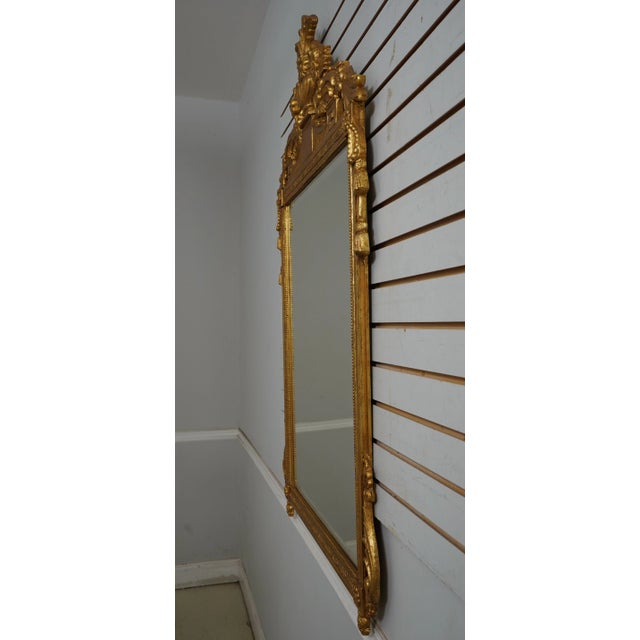 Age: Approx: 20 Years Old Details: Gold 9D Gold Model 6106 Beveled Glass Mirror High Quality Construction Traditional...