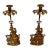 19th Century Gilt Bronze Figural Candlesticks - Set of 2 For Sale