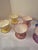 1920s Vintage English Pearl Lustre Stemmed Dessert Bowls - Set of Eight For Sale - Image 5 of 9
