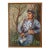Mid-Century Figurative Oil Painting of Woodsman by Jules Wisneski For Sale