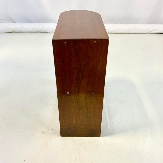 1940s Vintage Art Deco Americana Folk Art Three Tier Side Table For Sale - Image 13 of 14