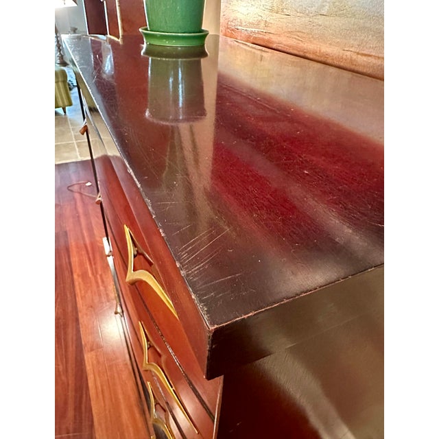 1950s Art Deco Chest of Drawers For Sale - Image 10 of 10