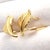 Vintage! Tiffany & Co Leaf Yellow Gold Earrings 2003- 2 Pieces For Sale - Image 9 of 9