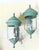 Pair of Vintage Solid Brass Wall Lanterns /Sconces 26”x 12” X13” For Sale - Image 11 of 15
