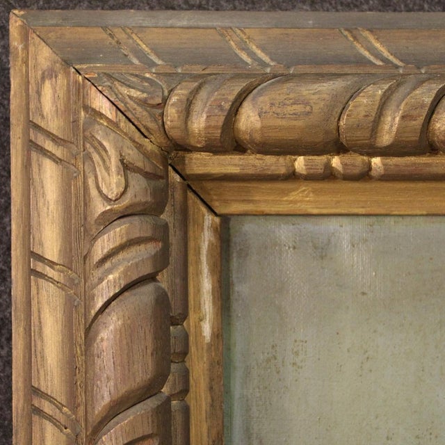 Italian Artist, Portrait of a Child, 1921, Oil on Canvas For Sale - Image 13 of 17