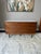 Fully refinished with absolutely stunning walnut wood grain and continuous grain across the 6 drawers. Very unique dresser...