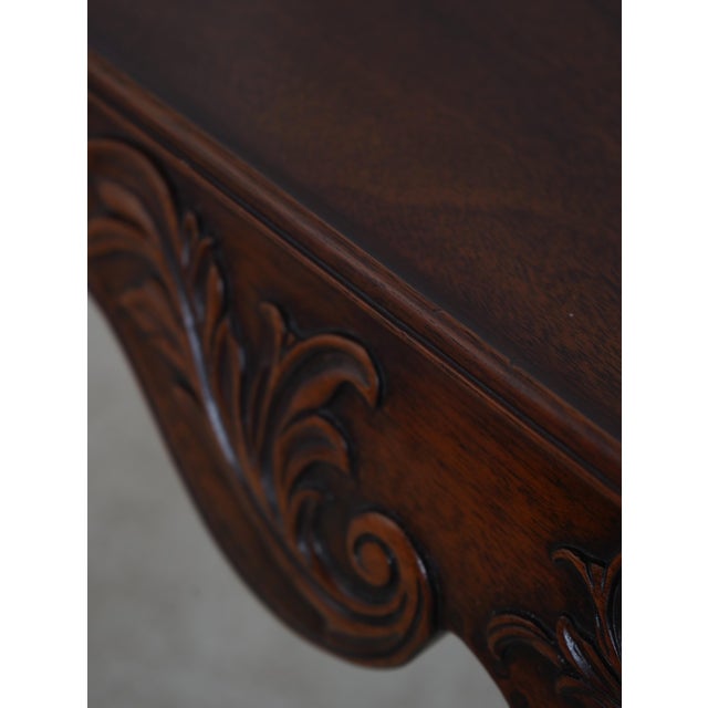 Kindel Irish Georgian Mahogany Tea Table For Sale - Image 9 of 14