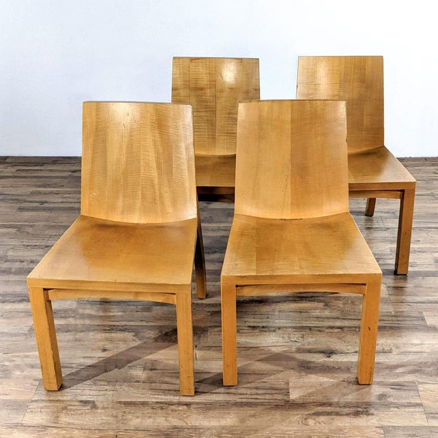 Set of Four Dakota Jackson Library Chairs Chairish