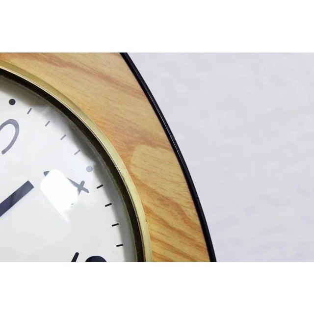 Formica Clock by Japy France, 1970s For Sale - Image 7 of 12