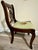 Victorian Vintage Early-Mid 20th Century Duncan Phyfe Style Mahogany Lyre/Harp Back Dining/Side Chair For Sale - Image 3 of 9
