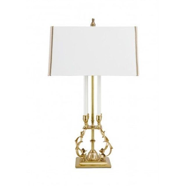Ronan Brass Table Lamp by Frederick Cooper, 2013 For Sale - Image 6 of 6