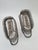 Silver Vintage French Style Metal Wine Baskets or Bottle Holders, 1970s, Set of 2 For Sale - Image 8 of 13