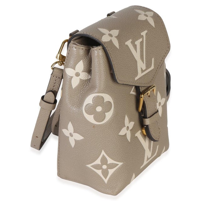 Contemporary Tourterelle Empreinte Giant Monogram Tiny Backpack For Sale - Image 3 of 8