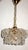 Mid-Century Modern Gilded Brass and Crystal Glass Chandelier from Sölken Leuchten, 1970s For Sale - Image 3 of 11