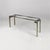 Italian Modern Console in Steel and Glass, 1970s For Sale - Image 9 of 9