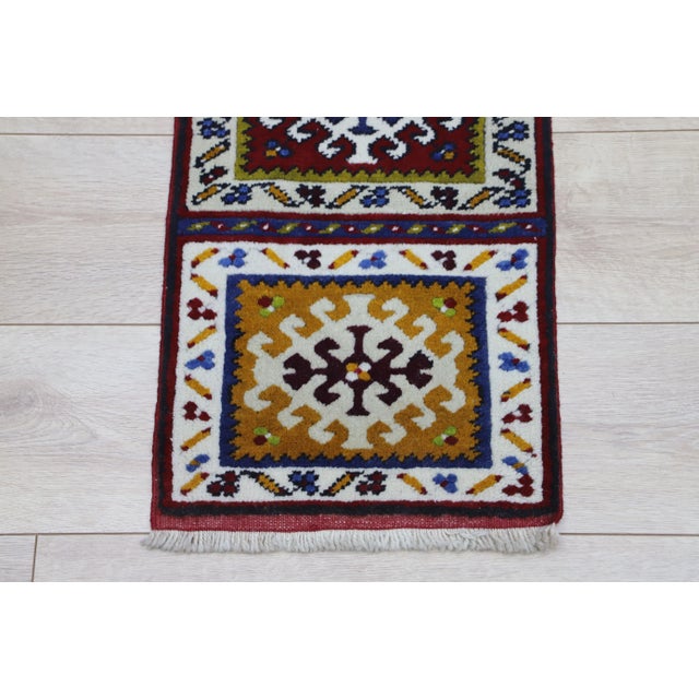 1970s 1970s Boho Style Handmade Oushak Rug For Sale - Image 5 of 12