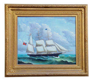 D. Tayler, Marine Seascape, Oil on Canvas