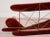 Curtis Jere 1980s Curtis Jeré Red Enamel "biplane" Wall Sculpture by Curtis Jere For Sale - Image 4 of 7
