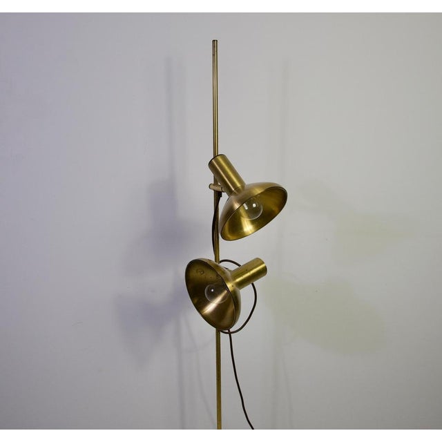Adjustable Brass Floor Lamp, Germany, 1970s For Sale - Image 16 of 18