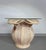 Pencil Reed, Rattan and Bamboo Bell Flower Side Table For Sale - Image 13 of 18