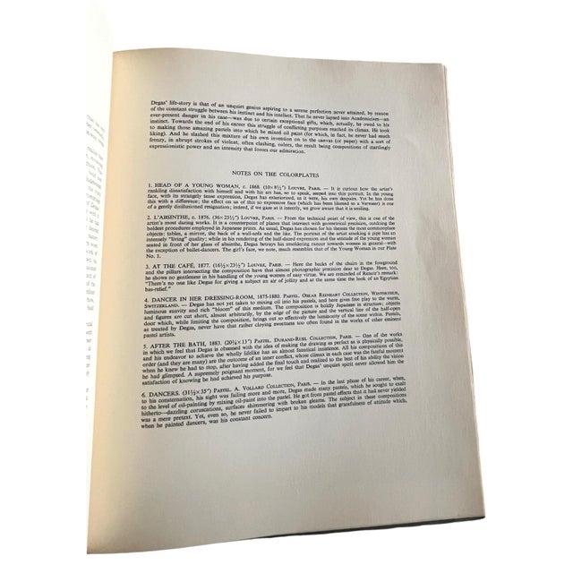 The School of Paris Vintage Degas Skira Color 6 Print Book Complete Art Collectible Impressionism For Sale - Image 3 of 12