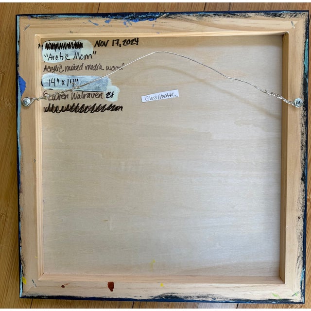 Paint "Arctic Mom" a Painting of a Polar Bear by LWren Walraven For Sale - Image 7 of 9