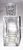 Etched Vintage Glass Perfume Bottle For Sale In West Palm - Image 6 of 6