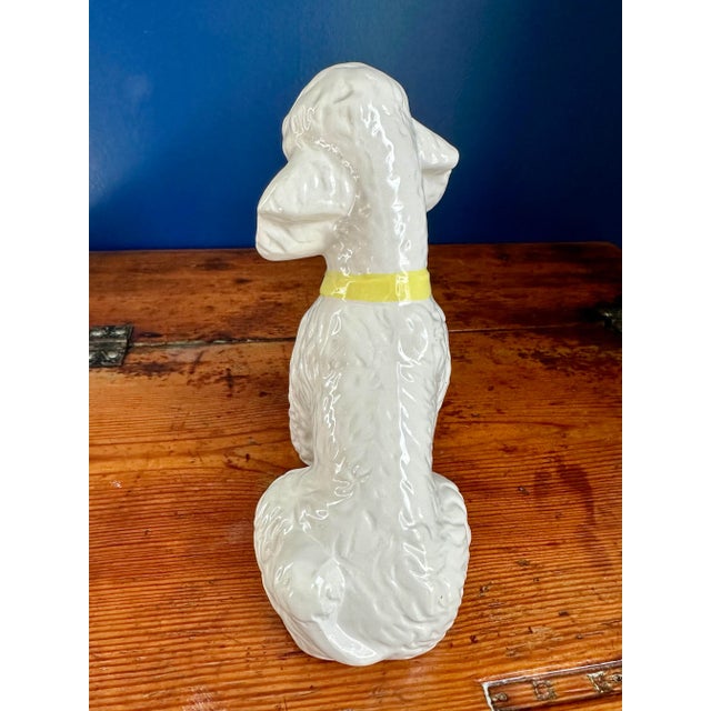 Vintage Japanese Poodle Figurine For Sale - Image 4 of 12