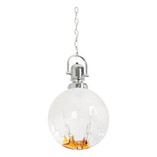 Sputnik Murano Ball Pendant Light from Veart, Italy, 1970s For Sale