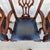Brown Councill Chippendale Mahogany & Leather Dining Chairs Set of 4 For Sale - Image 8 of 18