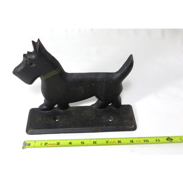 Antique Cast Iron Scotty Dog Boot Scraper Chairish