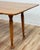 Vintage Solid Wood Ethan Allen Drop Leaf Harvest Table For Sale - Image 12 of 16