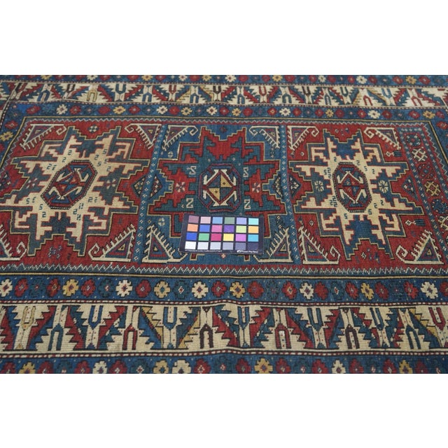 Antique Shirvan Rug 3'1'' X 4'1'' For Sale In New York - Image 6 of 8