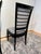 Art Deco High Back Black Lacquered Dining Chairs, France, 1930s, Set of 6 For Sale - Image 14 of 18