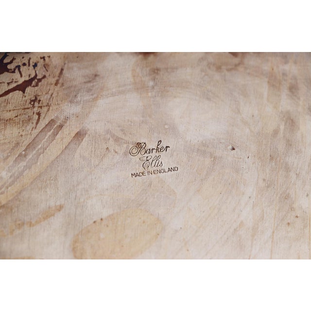 1940s Barker Ellis Large Silver Plate Footed Serving Tray, English For Sale - Image 16 of 18